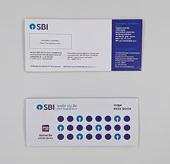 SBI Bank Passbook with ATM