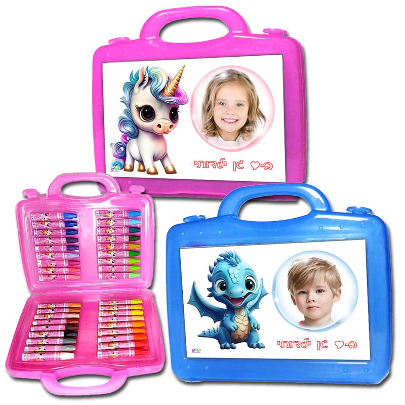 מזוודת 36 צבעי פנדה