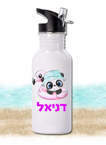 בקבוק אלומיניום קש נשלף עיצוב 4