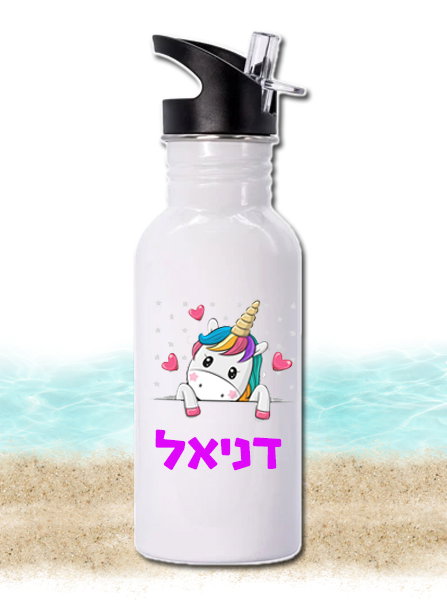 בקבוק אלומיניום קש נשלף עיצוב 5