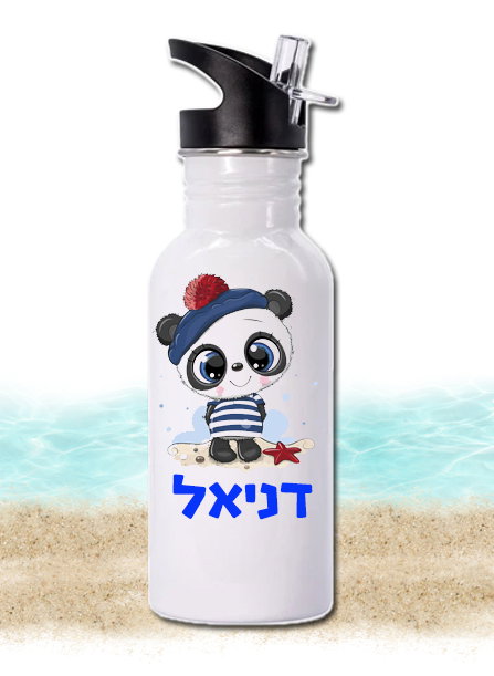 בקבוק אלומיניום קש נשלף עיצוב 6