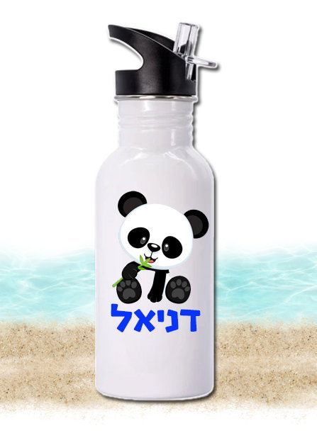 בקבוק אלומיניום קש נשלף עיצוב 7