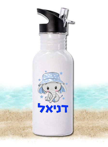 בקבוק אלומיניום קש נשלף עיצוב 12