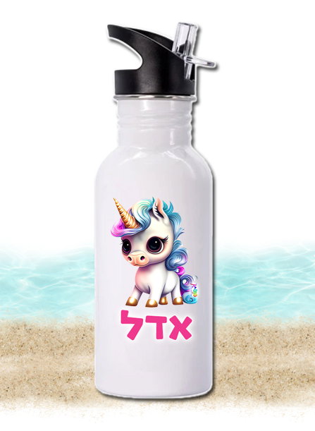בקבוק אלומיניום קש נשלף עיצוב 18