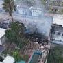 Incendio y apagón en La Plata