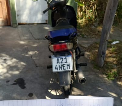 Roban una moto, en La Plata