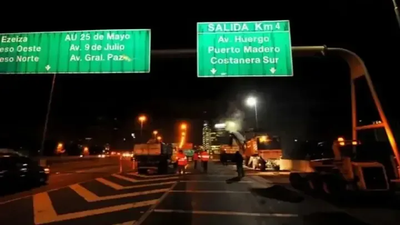 Obras en Autopista La Plata Buenos Aires