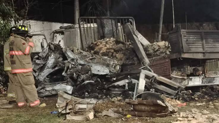Terror en Pedrozo: Con fusil y granadas, amenazó a los operarios.