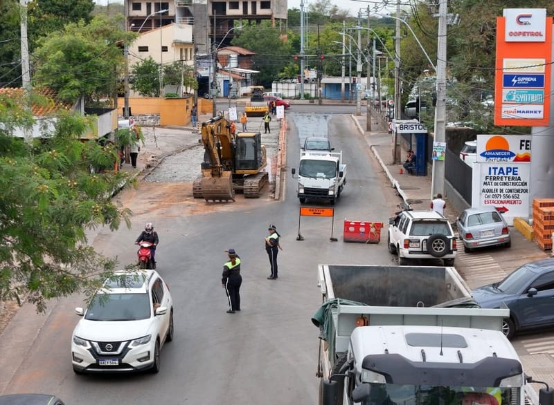 Plan vial en Asunción