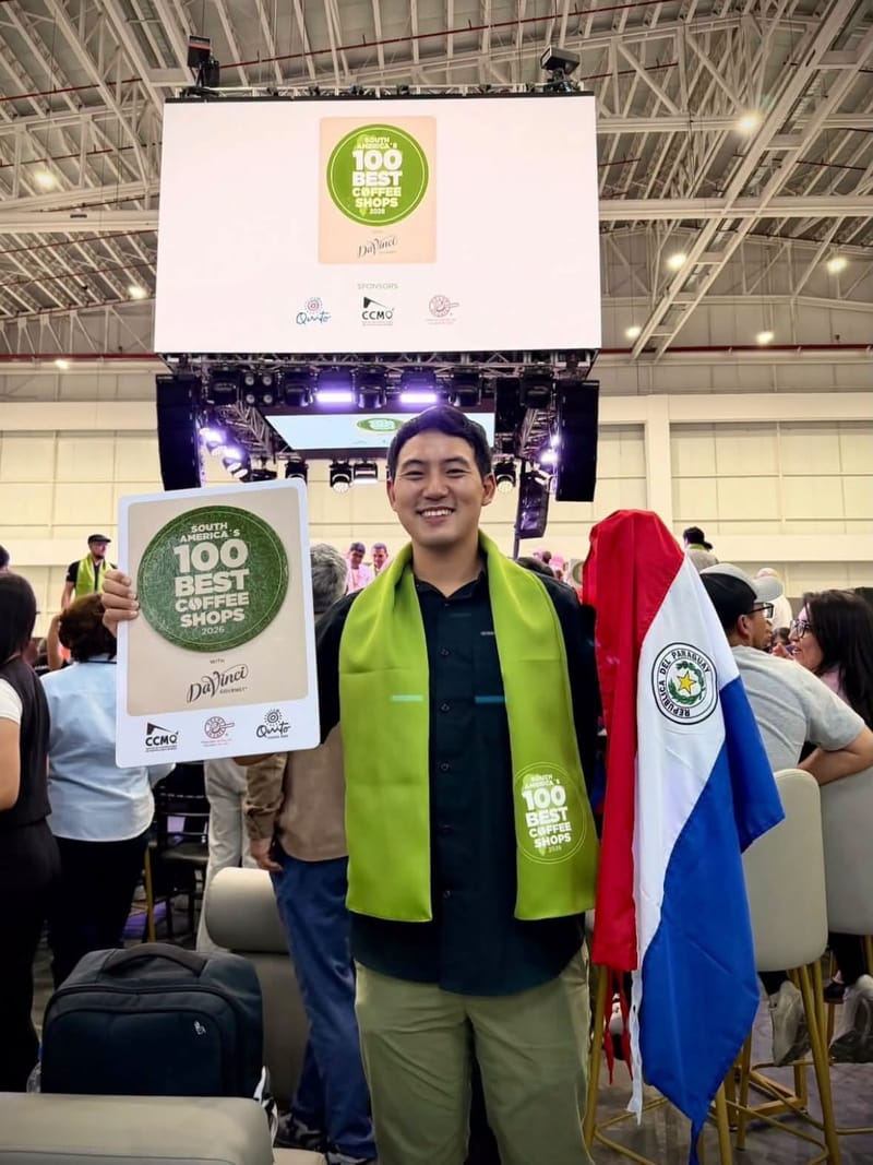 Kaffe'i repite en el ranking de las mejores cafeterías de Sudamérica