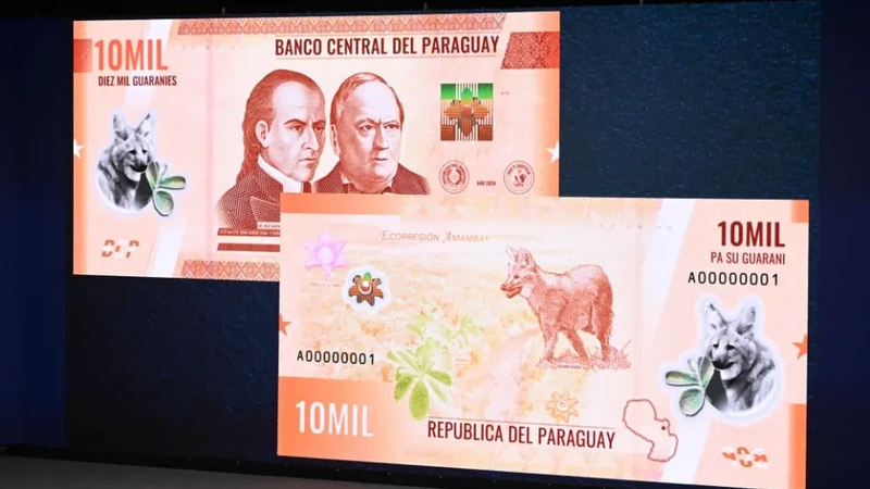 Billetes con identidad paraguaya: el BCP presentó su nueva familia de papel moneda en el 83.º aniversario del guaraní
