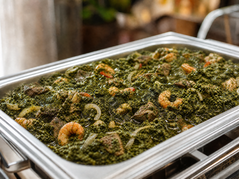 Ndole (& Plantain)