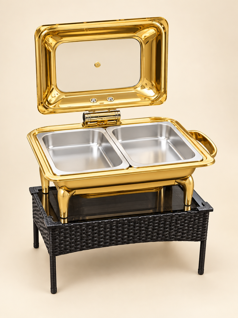 Premium Gold Double Chafing Dish