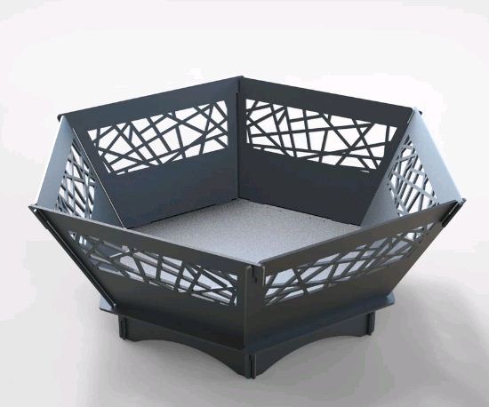 Flat Pack Fire Pit