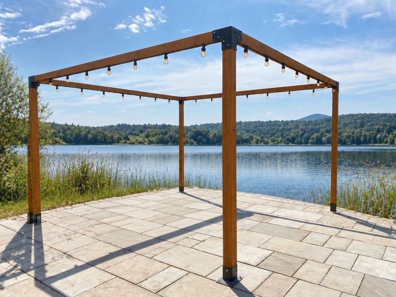 DIY Pergola Bracket Build