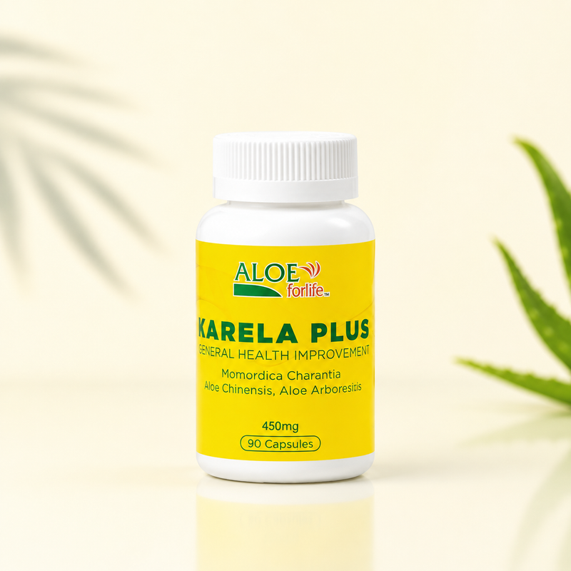 Karela Plus product packaging