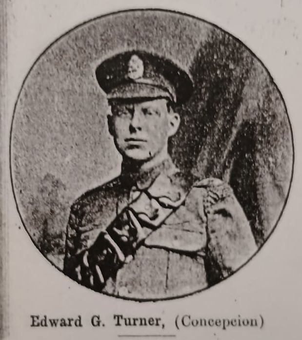 TURNER, Edward George. Private KEH. Transferred to Tank Corps, courtesy of the South Pacific Mail.