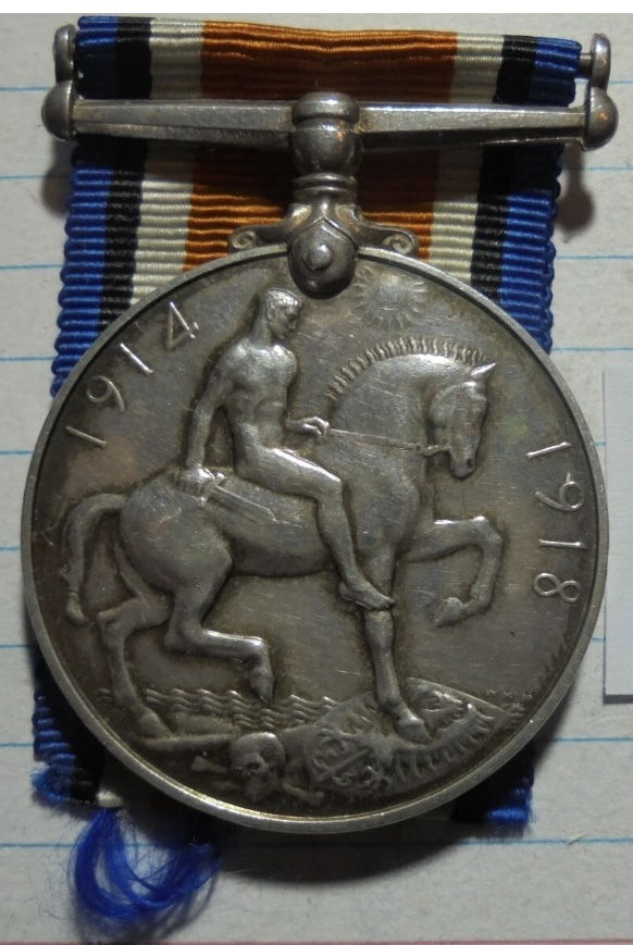 MILROY, Joseph, 1152 KEH. British War Medal.