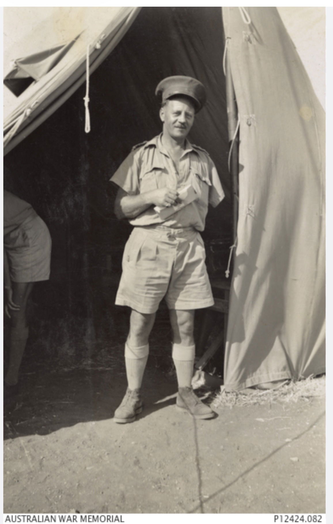 BINNIE, Alan. Lieutenant Colonel, Air Liaison Officer, Australian Imperial Forces in WW2, KIA in Papua New Guinea.  An Australian who enlisted in KEH in 1914 prior to service with Royal Horse Artillery and Royal Flying Corps - photograph courtesy of the Australian War Memorial.