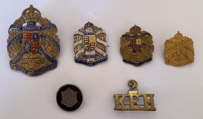 2nd King Edward’s Horse Sweetheart Badges  image