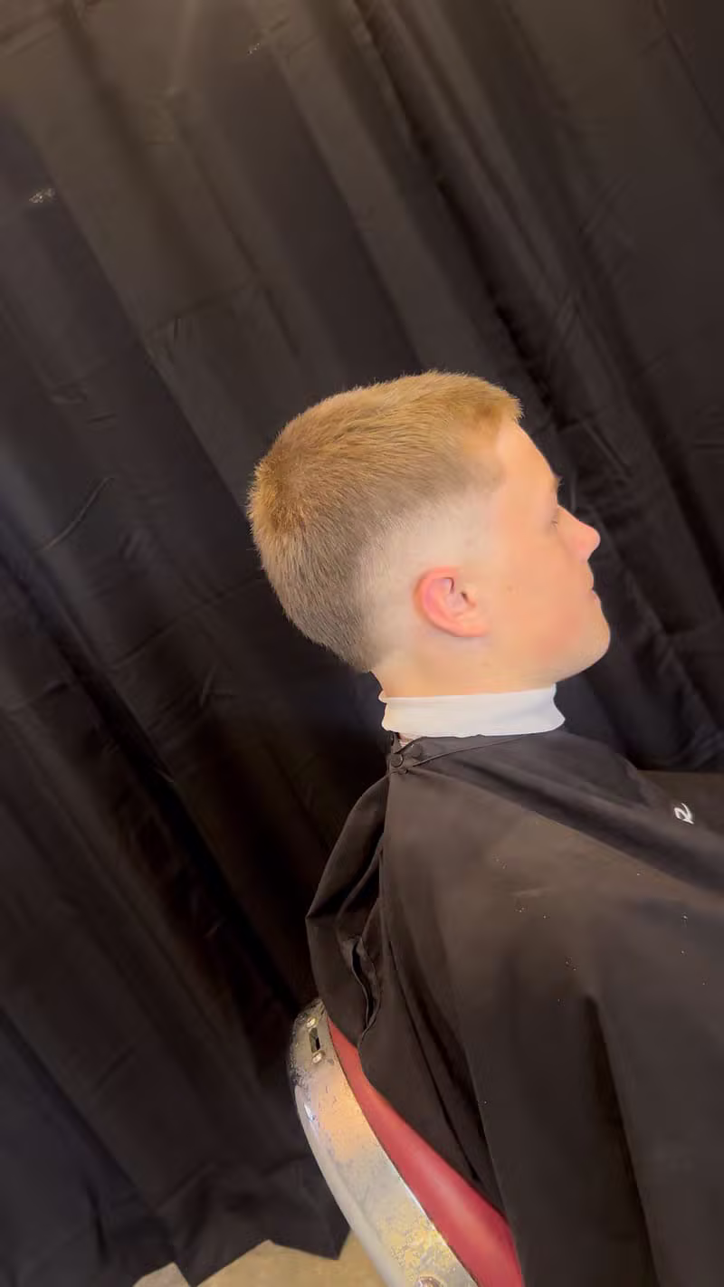 Any Haircut — Buzz Cut — Burst Fade