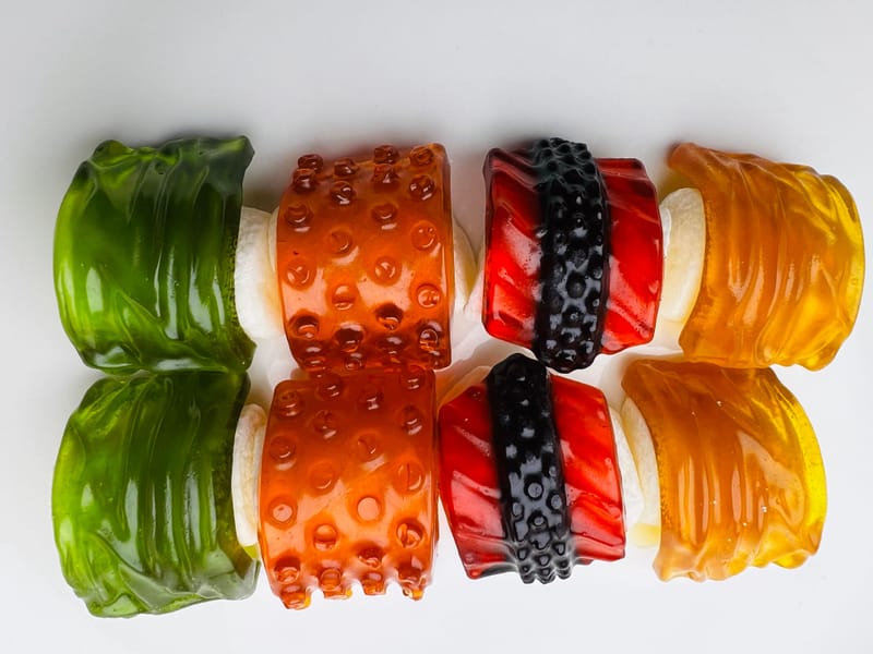 Candy sushi
