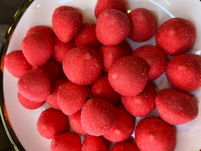 Mousse à la fraise 