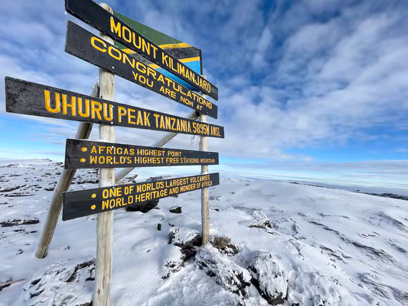 Trekking Mount Kilimanjaro Summit in Tanzania