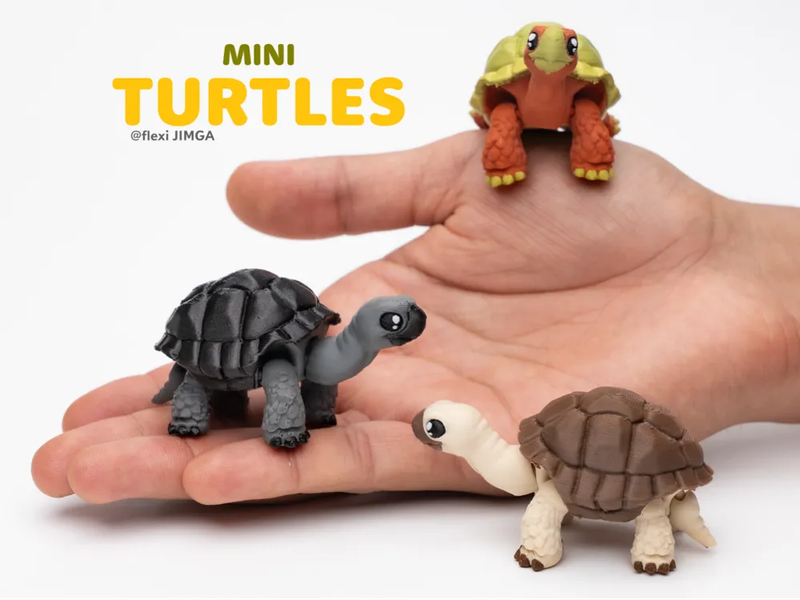 Mini Flexi Turtles