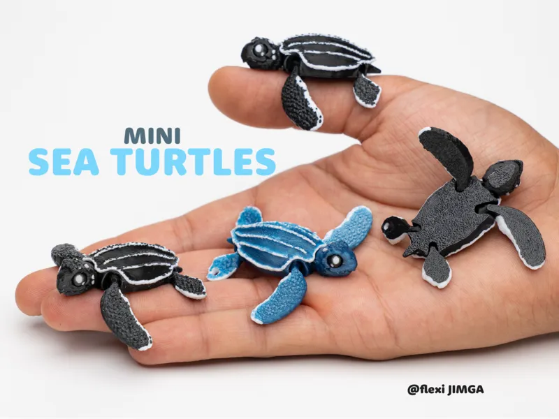 Mini Flexi Sea Turtles
