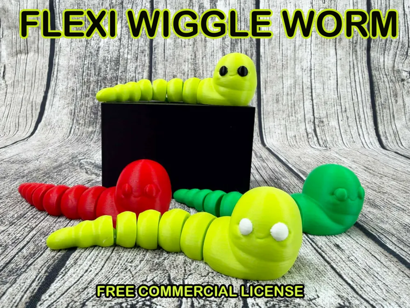 Flexi Wiggle Worm product thumbnail