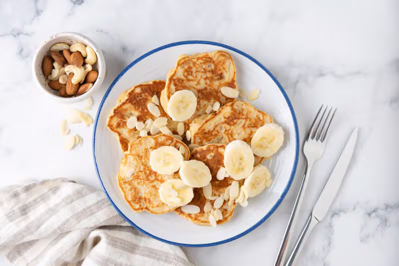 Pancakes healthy express (2 ingrédients)