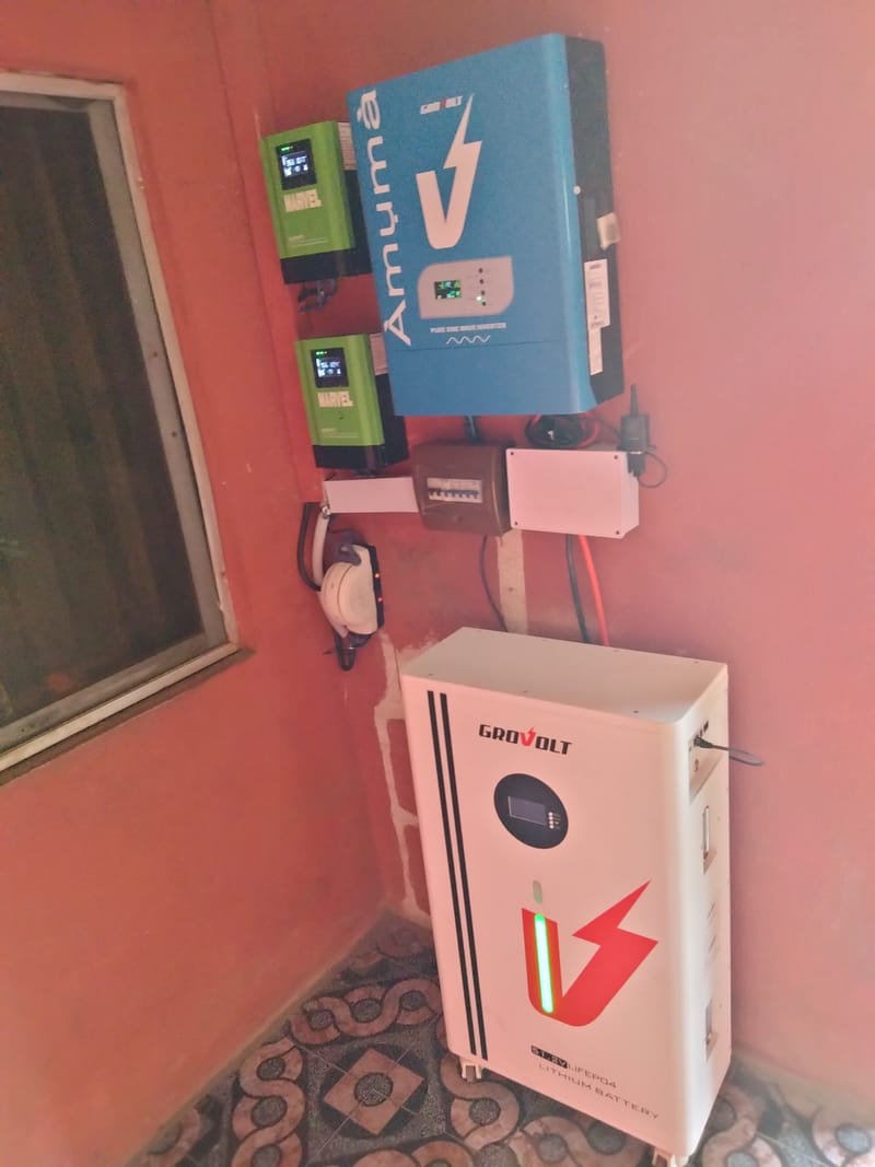 ⚡ Successfully Installed Solar Power System ✔ 12kVA Hybrid Inverter
