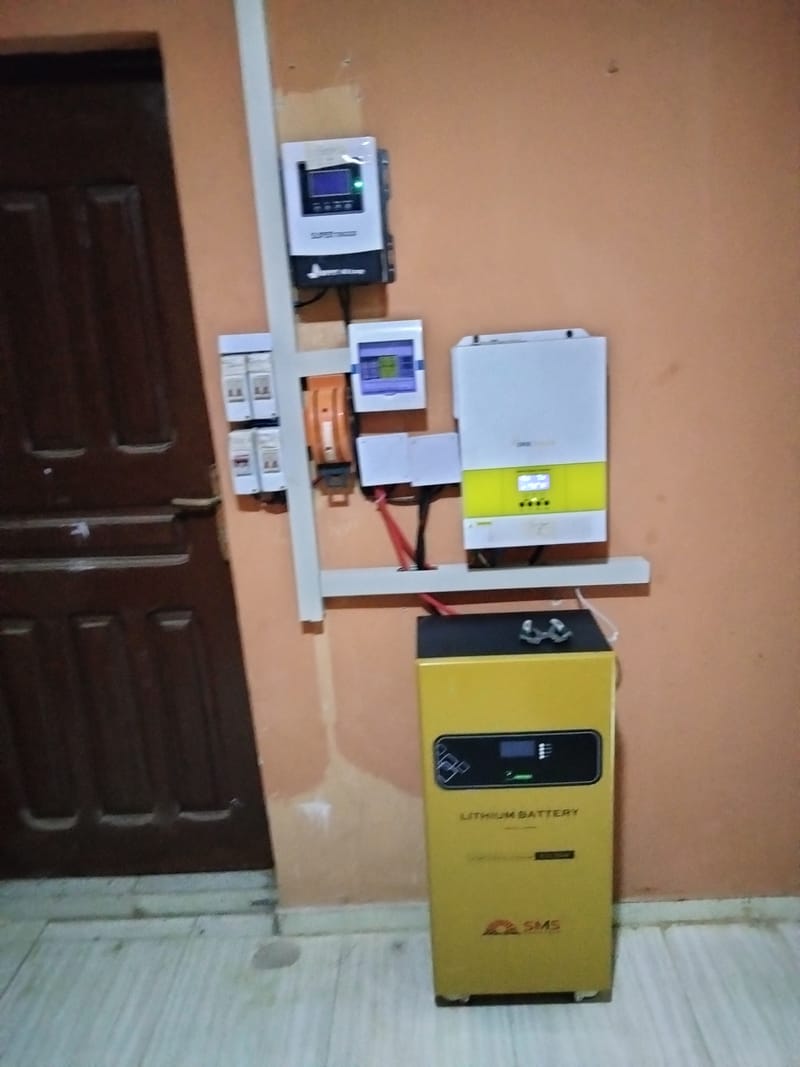 ⚡ Another Successful Solar Installation Completed! 5.5kW Hybrid Solar