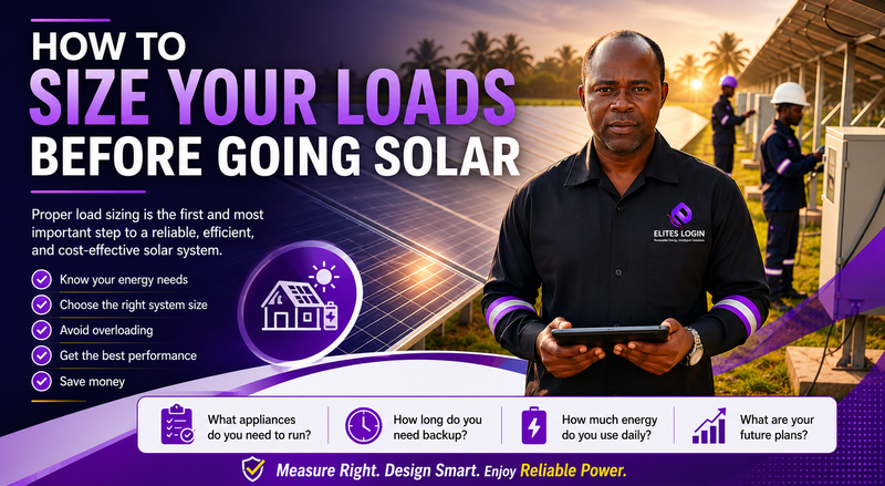 How to Size Your Load Before Going Solar