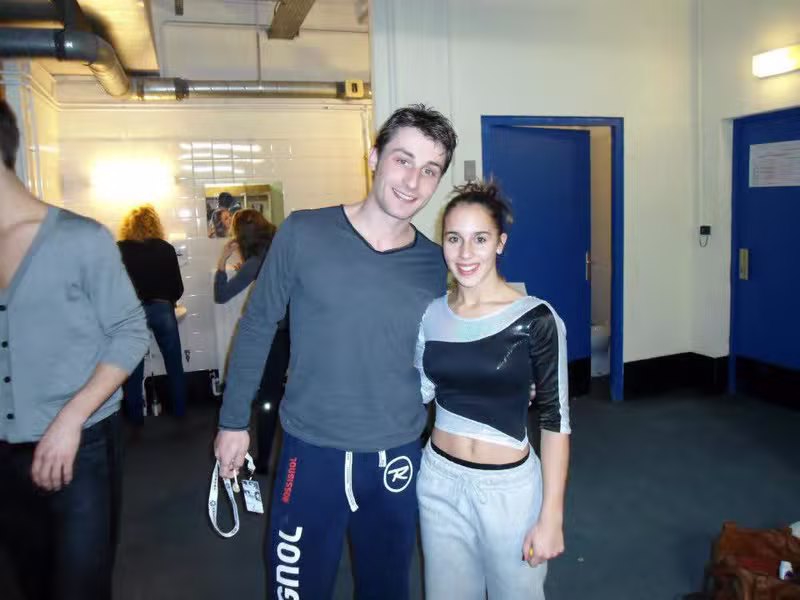 Vivien Vajda with Celebrity