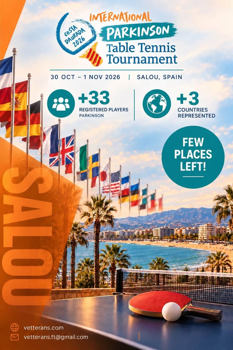 Campionat Internacional de Tennis Taula Veterans i Parkinson