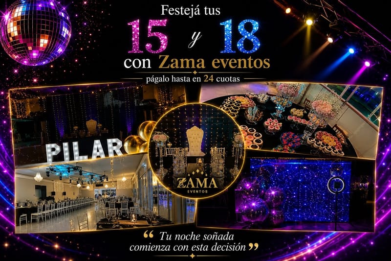 CUMPLEAÑOS DE 15 Y 18