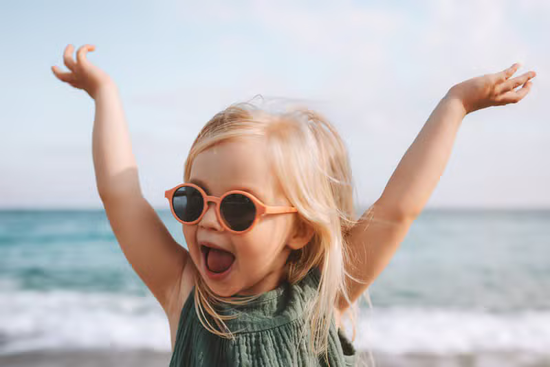 Laughing kid