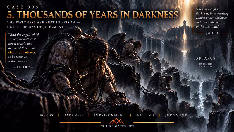 Thousands of years in darkness