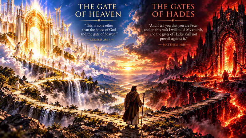 The gate of heaven and the gates of Hades