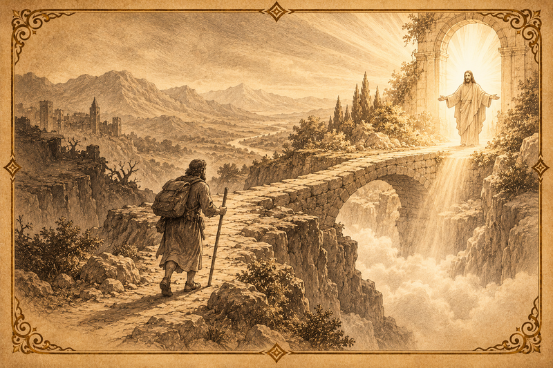 Jesus Christ — crucified, risen and glorified — as the open way to the heavenly Gate