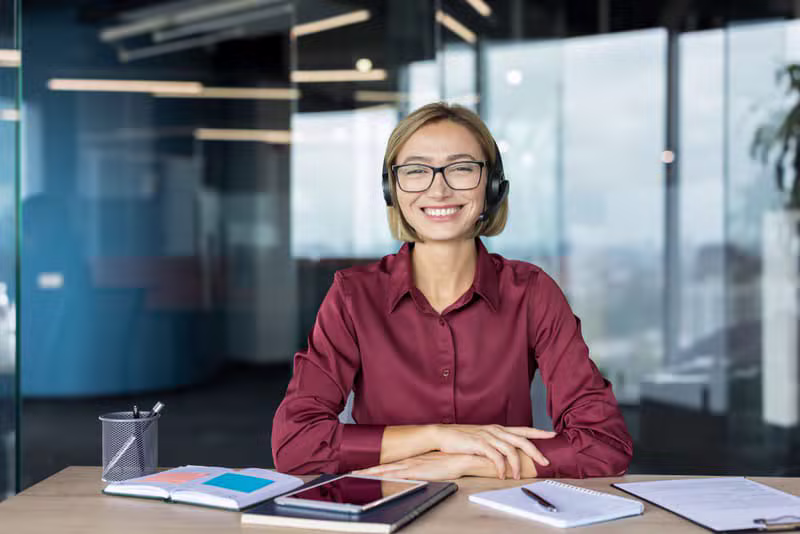 Client success portrait