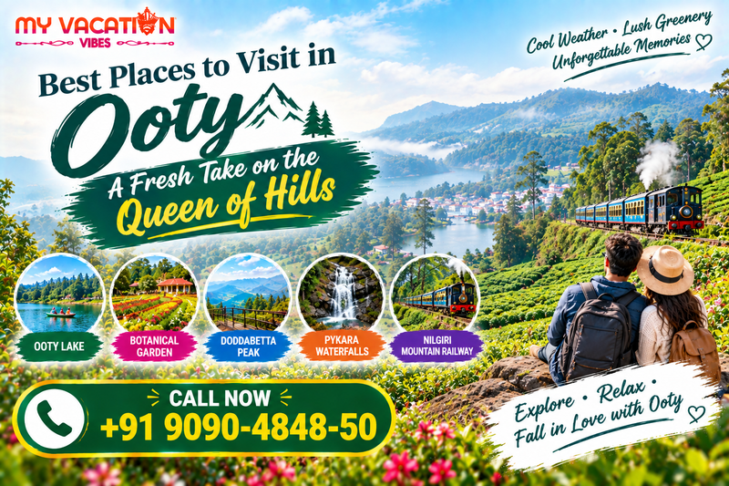 Best Places to Visit in Ooty: A Fresh Take on the Queen of Hills