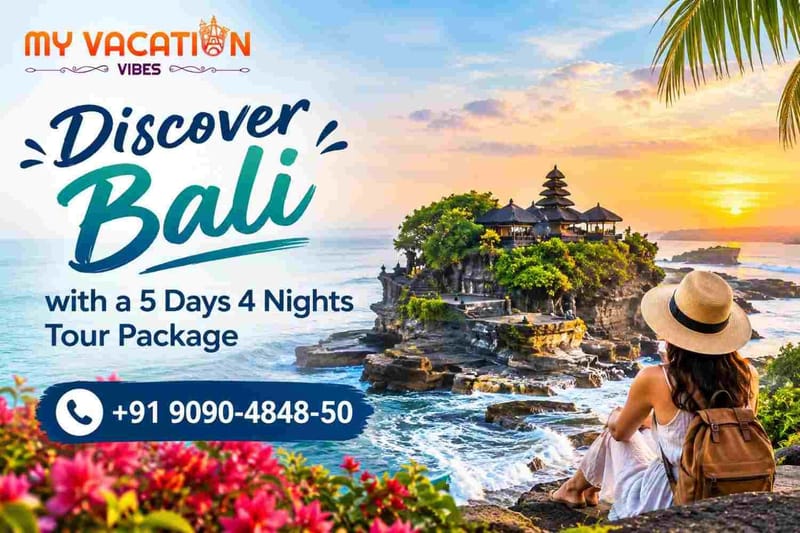 Discover Bali with a 5 Days 4 Nights Tour Package