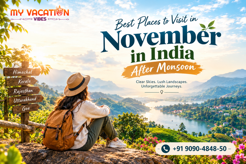 Best Places to Visit in November in India After Monsoon