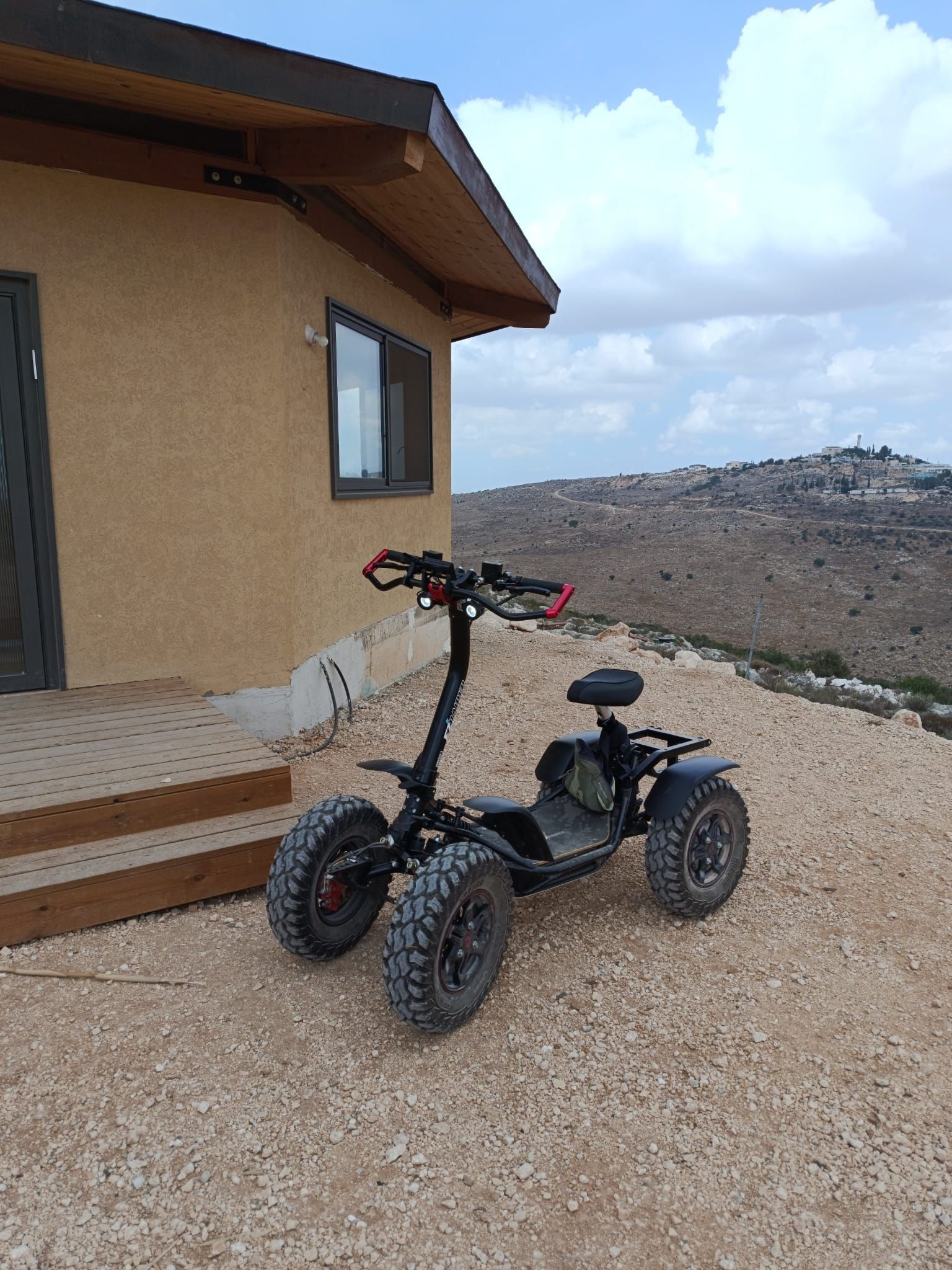 יציאה מנקודת ההתחלה אל עבר חוות צרדה