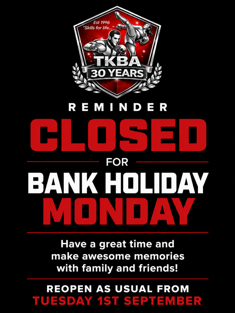 Bank Holiday Closure Reminder