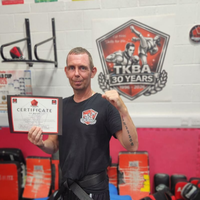Black Belt progression at TKBA