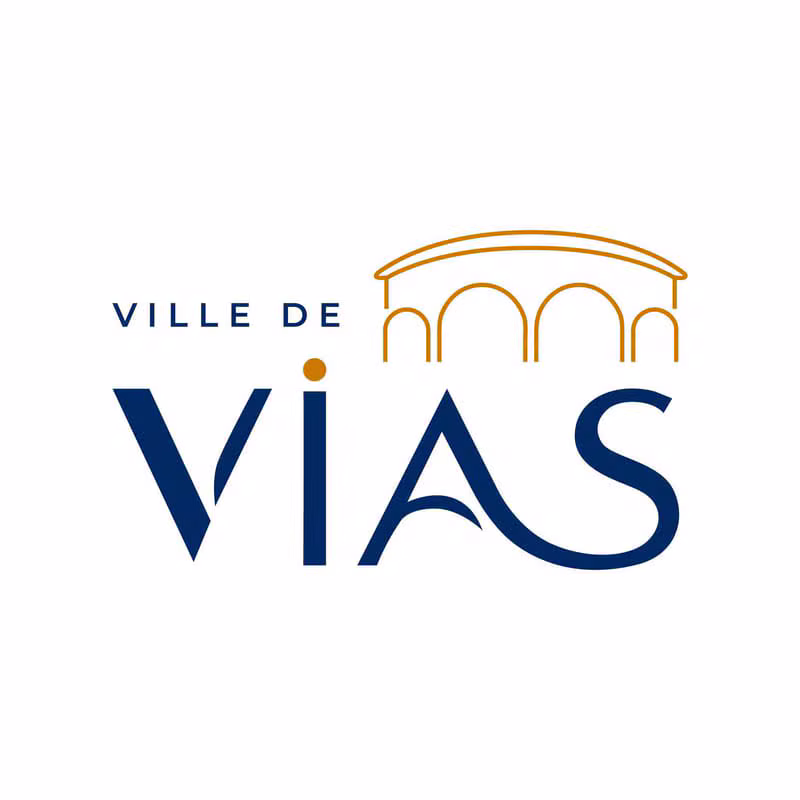 Logo Ville de Vias - le grossir